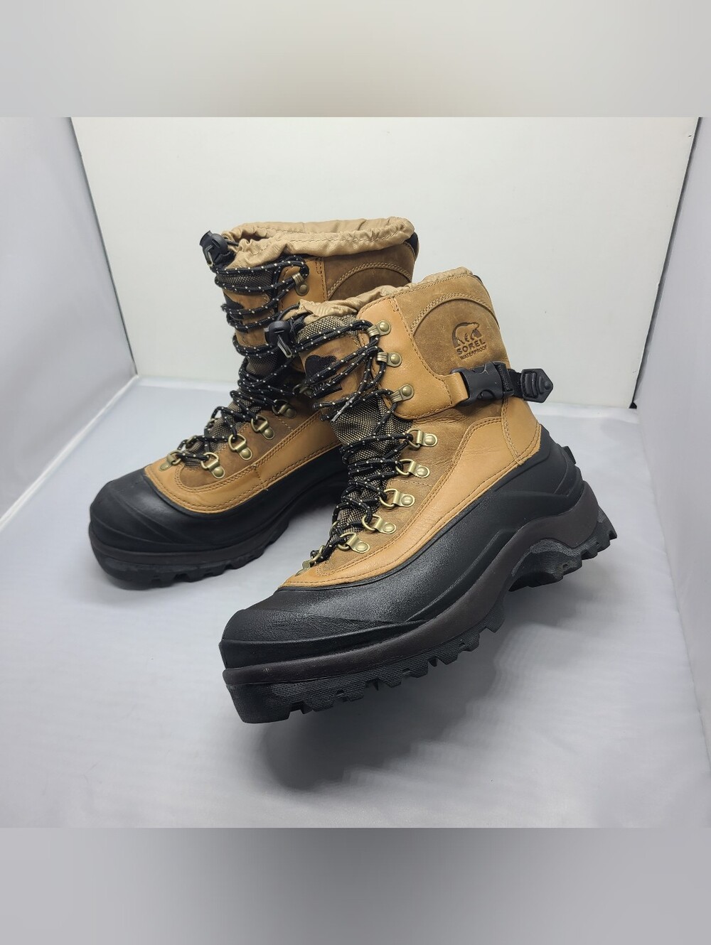 SOREL Conquest Ultra Insulated Winter Snow Boots Men's US 12